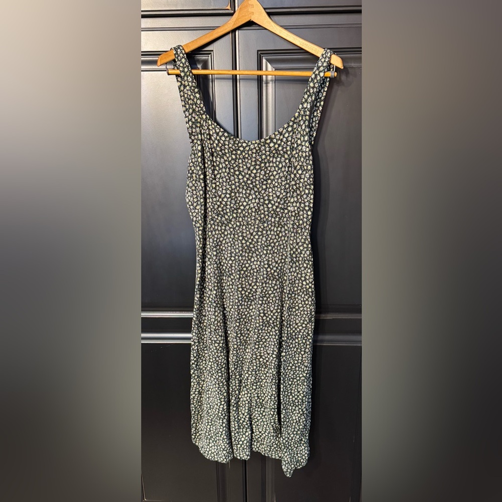 Free People floral dress - cut out back